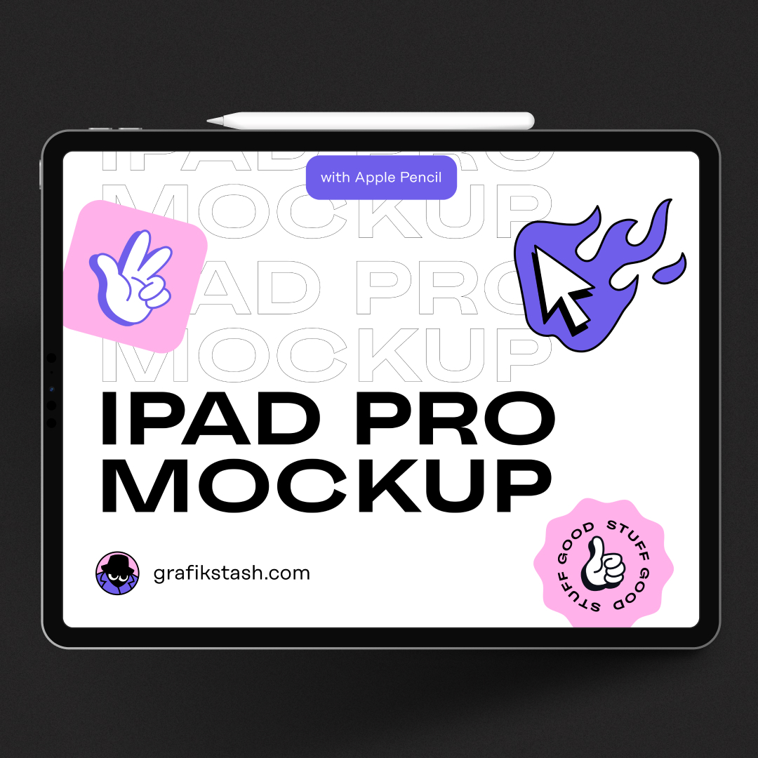 Free IPad Pro Mockup | GRAFIK STASH